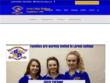 Tablet Screenshot of loretocollegemullingar.com